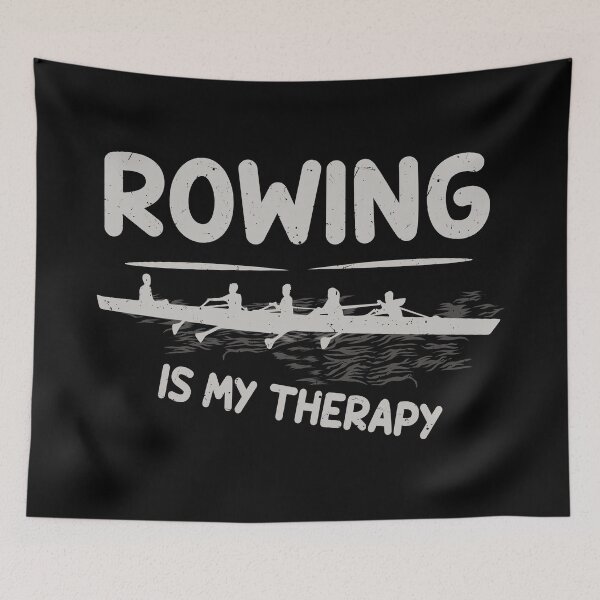 Item preview, Funny Rowing Is My Therapy designed and sold by Michael van der Hoorn.