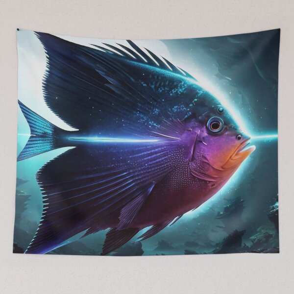 Item preview, Glowing fish designed and sold by M-Y-A-R-T-.