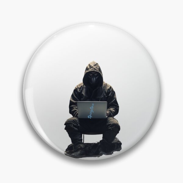 Item preview, A hacker with Laptop designed and sold by SpicyOne.