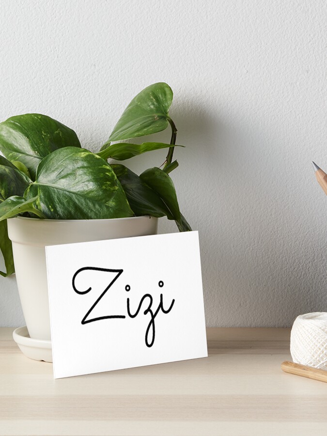 ziziページ Writing Zizi Name Label 