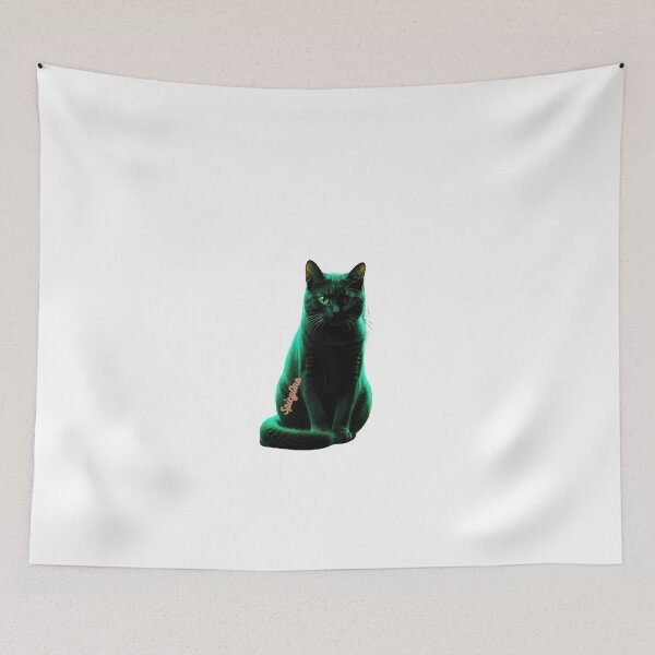 Item preview, Green Black Bengali Cat designed and sold by SpicyOne.