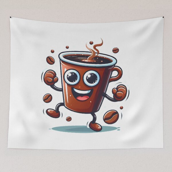 Item preview, Dancing Food: dancing cup of espresso designed and sold by CreativeSparkzz.