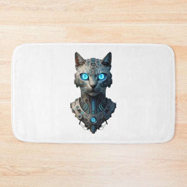 Item preview, Cybernetic Cat  designed and sold by Stitch-Switch.