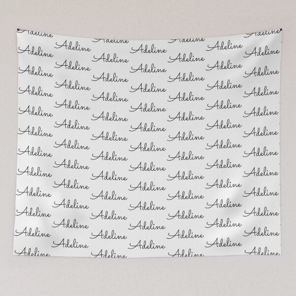 Item preview, Writing Adeline Name Label designed and sold by NormadWorld.