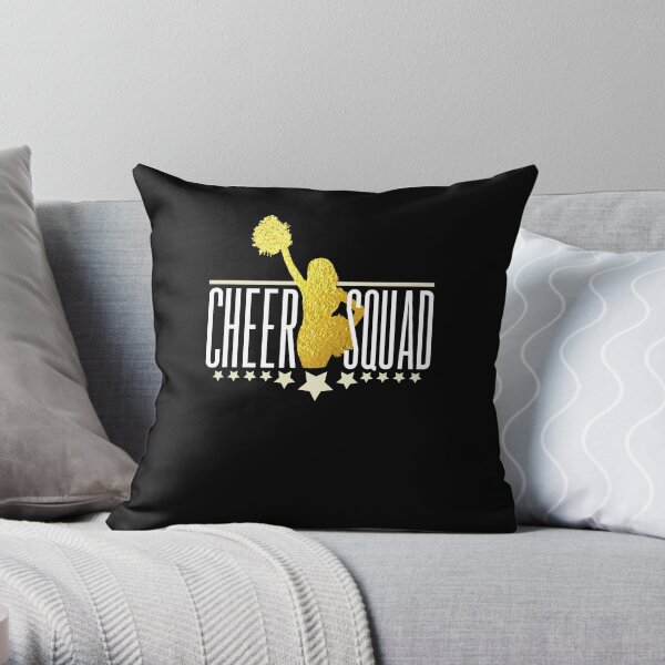 Download Cheerleader Svg Pillows Cushions Redbubble