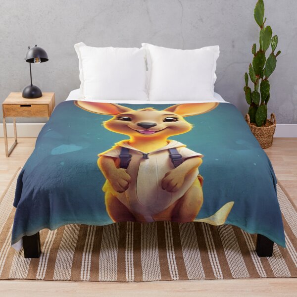 Item preview, Adorable Kangaroo designed and sold by ProfArtStudio.