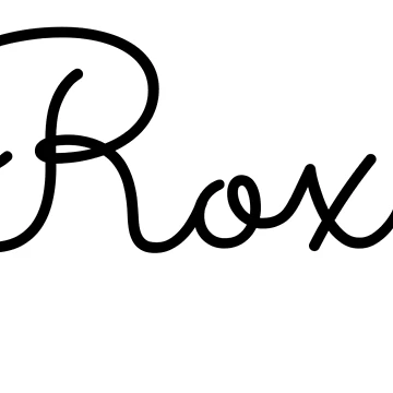 Artwork thumbnail, Writing Roxy Name Label by NormadWorld