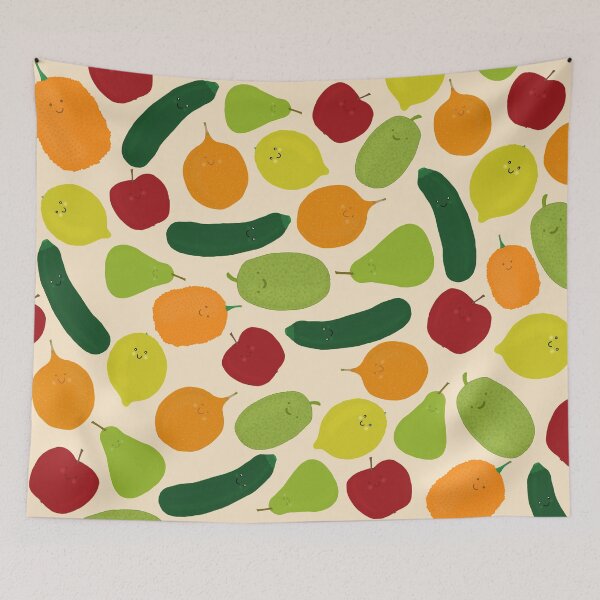 Item preview, Happy fruit party! designed and sold by heartart85.