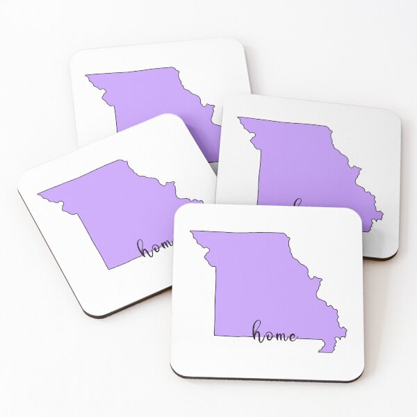 Item preview, Missouri Texas Is My Home | Purple Home State Outline -  designed and sold by PurpleLoveStore.