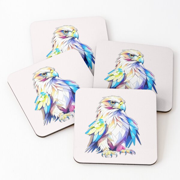 Item preview, Philippine Eagle Bird of Prey Geometric Shaped Artwork designed and sold by Geonimalia.