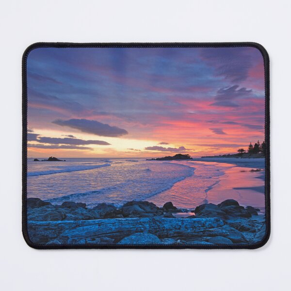 Item preview, Sunrise Over Mount Maunganui Main Beach 2 designed and sold by Alex Preiss.