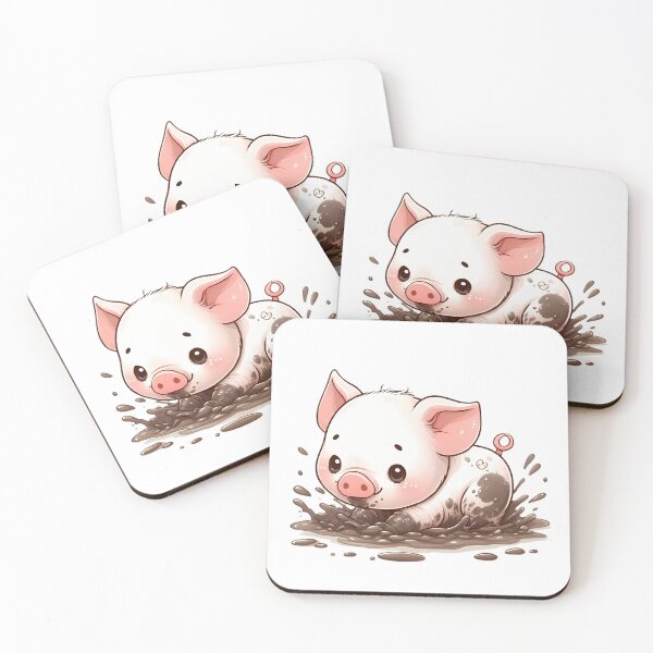 Item preview, little pig plays in the dirt designed and sold by CreativeSparkzz.