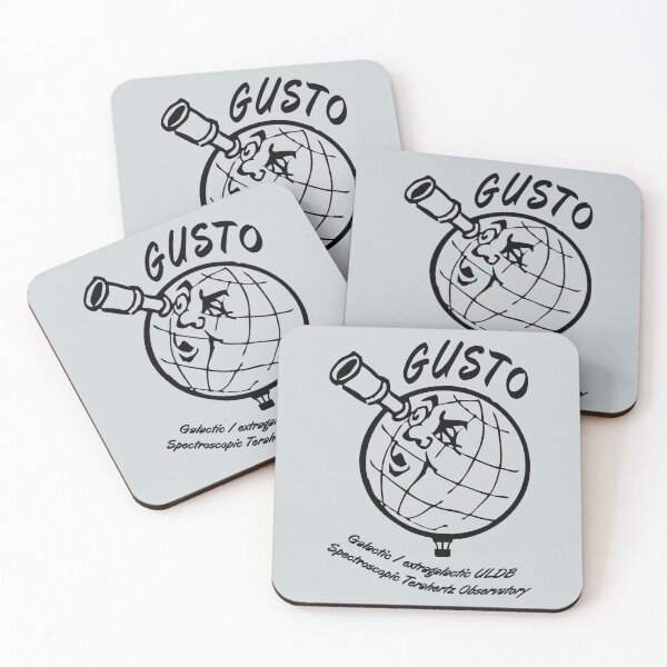 Item preview, NASA GUSTO mission (black) designed and sold by SolidEarthArt.