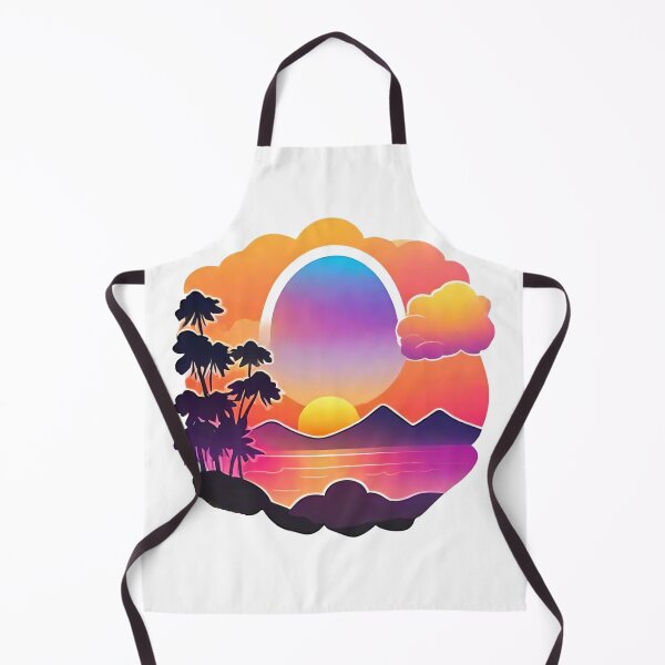Item preview, Digital Sunset Painting in Vibrant Colors (294) designed and sold by WASjourney.