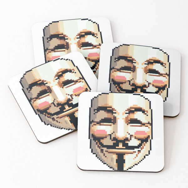 Item preview, Guy Fawkes Mask - V for Vendetta, Anonymous Icon, Political Protest designed and sold by PixStickers.