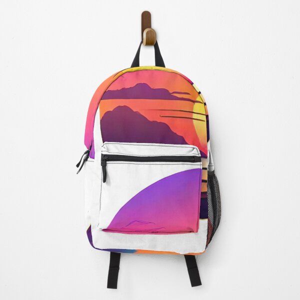 Item preview, Palm Trees Swaying Against a Fiery Sunset: Digital Art Masterpiece (296) designed and sold by WASjourney.