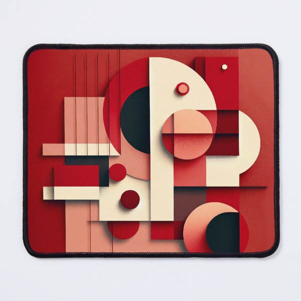 Item preview, Abstract Harmony in Red designed and sold by DreamInk Studio.