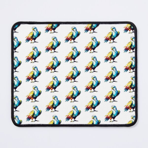 Item preview, Bald Eagle Bird of Prey Geometric Shaped Artwork designed and sold by Geonimalia.