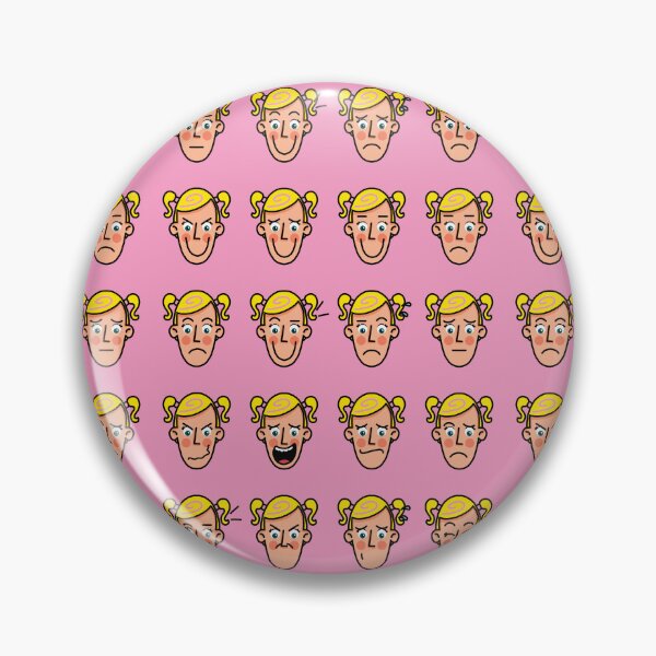 Item preview, Different expressions on a little girl's face designed and sold by HarridanCreates.