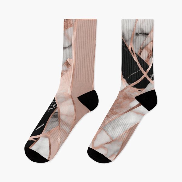 Item preview,  Spliced Mixed Rose Gold Marble designed and sold by Robertreitz.