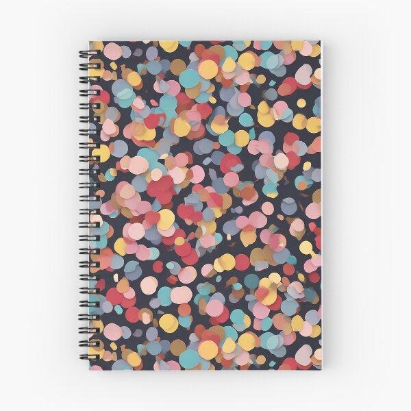Item preview, Pattern of beautiful colorful confetti designed and sold by CreativeSparkzz.