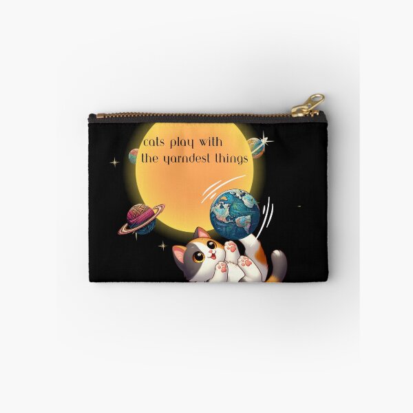 Item preview, Cats play with the Yarndest things designed and sold by Fr0mtheMachine.