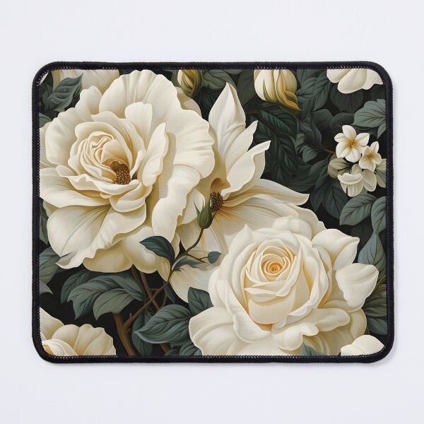 Item preview, White Rose Modern style designed and sold by MuteluArtwork.