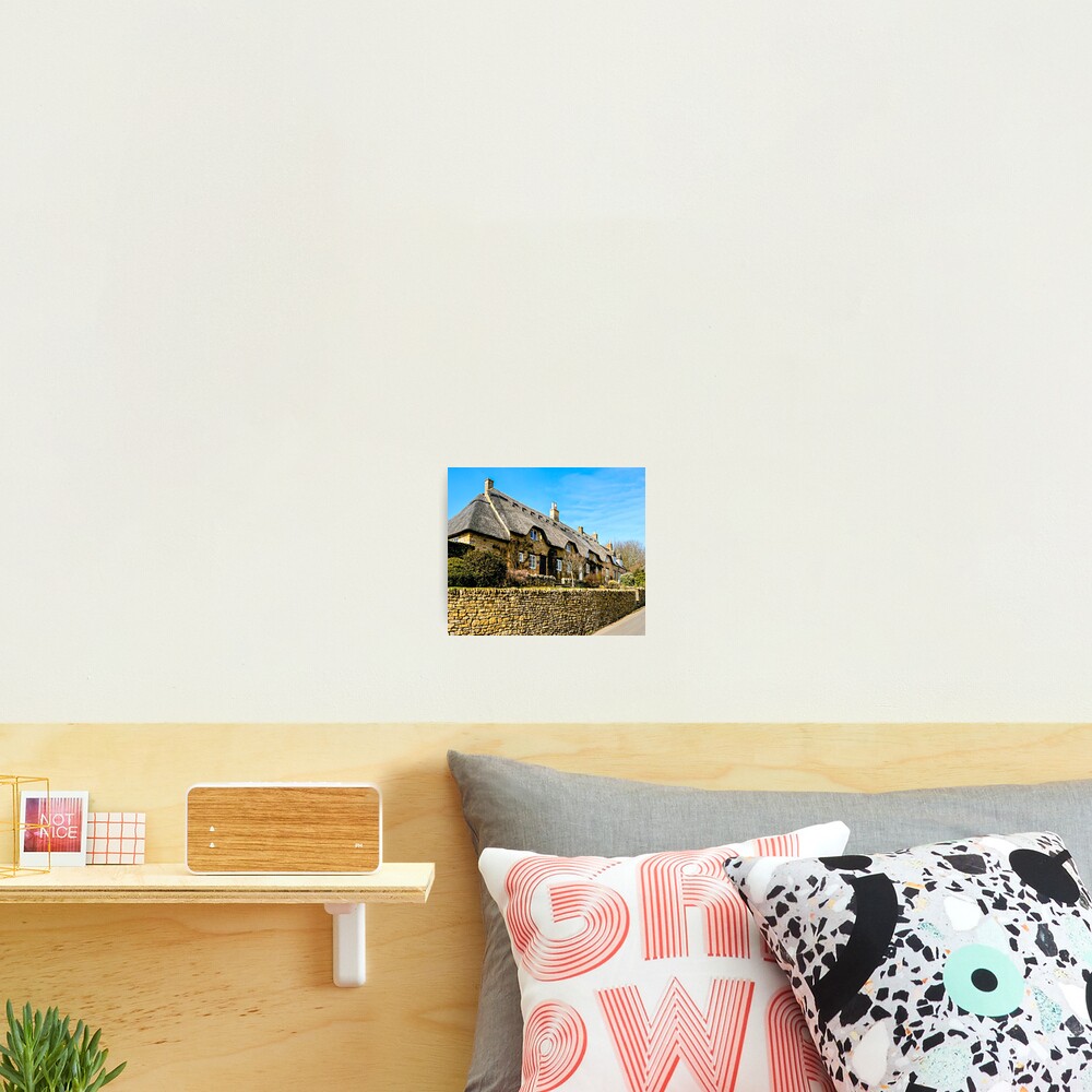 Cotswold Cottages Photographic Print