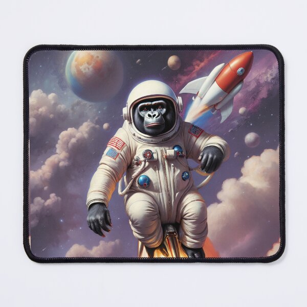 Item preview, Astronaut Ape on the space designed and sold by BotunPeony.