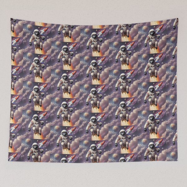 Item preview, Astronaut Ape on the space designed and sold by BotunPeony.