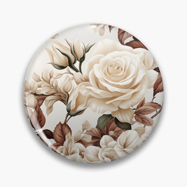 Item preview, White Rose Modern style designed and sold by MuteluArtwork.