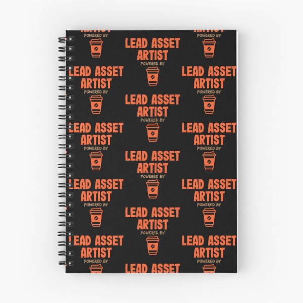 Item preview, Lead Asset Artist Powered by Coffee designed and sold by NermilioDesigns.