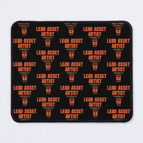 Item preview, Lead Asset Artist Powered by Coffee designed and sold by NermilioDesigns.