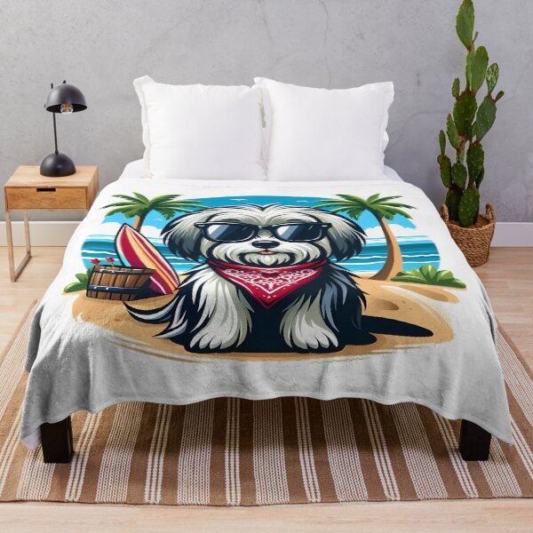 Item preview, Cool Dogzz: a cool Havanese with sunglasses designed and sold by CreativeSparkzz.