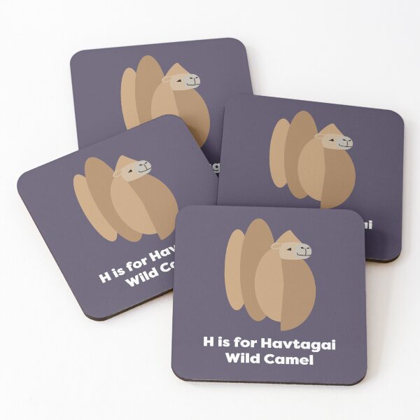 Item preview, H is for Havtagai Wild Camel (The Animal Alphabet) designed and sold by Utter, Earth.