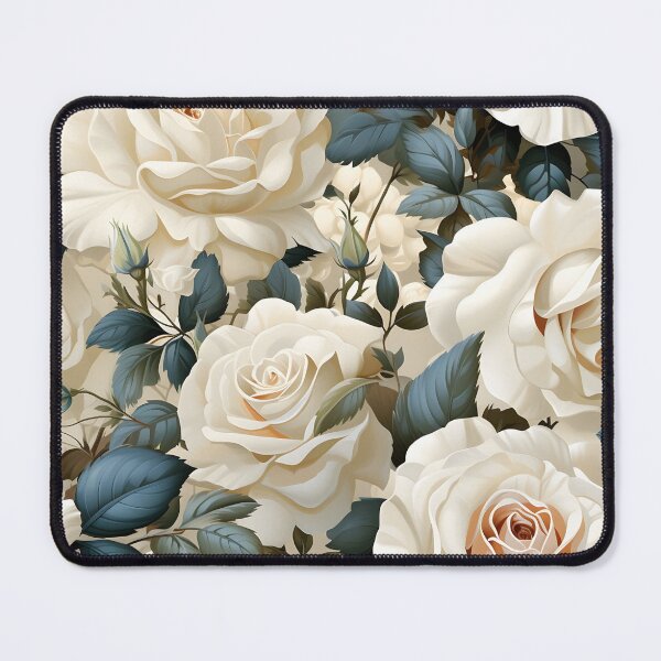 Item preview, White Rose Modern style designed and sold by MuteluArtwork.