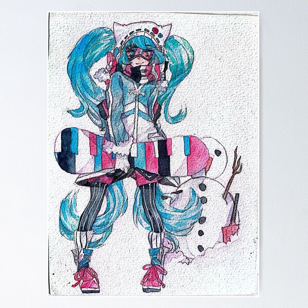 Item preview, Snow Miku 2016 finalist designed and sold by Paper HANk.