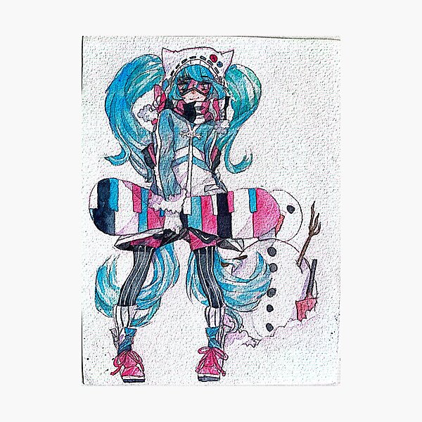 Item preview, Snow Miku 2016 finalist designed and sold by Paper HANk.