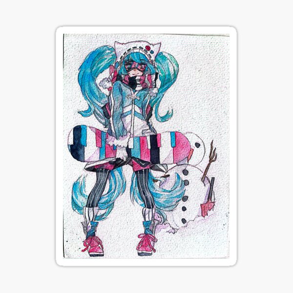 Item preview, Snow Miku 2016 finalist designed and sold by Paper HANk.