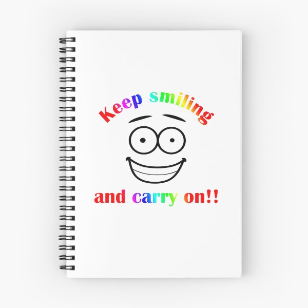 Item preview, Keep smiling and carry on designed and sold by LinkyLankStank.