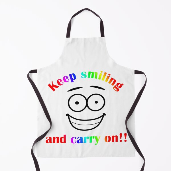 Item preview, Keep smiling and carry on designed and sold by LinkyLankStank.