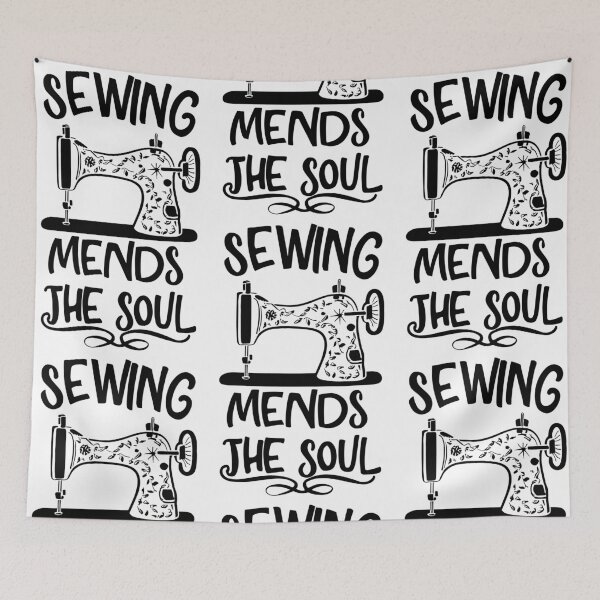 Item preview, Sewing mends the soul designed and sold by EmeraldeaArt.