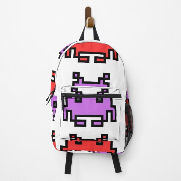 Item preview, SPACE INVASION TWO PURPLE AND RED UFOs designed and sold by infinitearte.