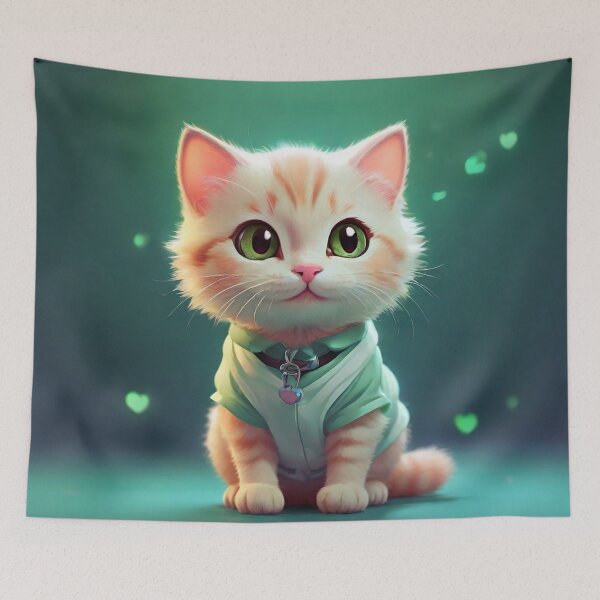 Item preview, Adorable Cat designed and sold by ProfArtStudio.