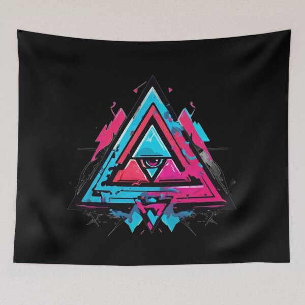 Item preview, Abstract Triangle,  Unique Design, Digital Art  designed and sold by Burn-Ego.