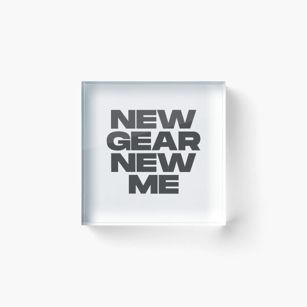 Item preview, New Gear New Me designed and sold by SwoleGear.
