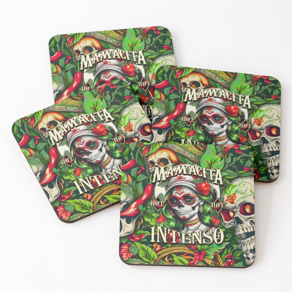Item preview, Mamacita Intenso: Hot Mom Habanero Kisses and Fiery Embraces The Heat ! [Full - Green] designed and sold by SuriyaArts.