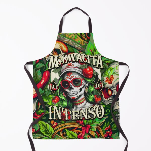 Item preview, Mamacita Intenso: Hot Mom Habanero Kisses and Fiery Embraces The Heat ! [Full - Green] designed and sold by SuriyaArts.