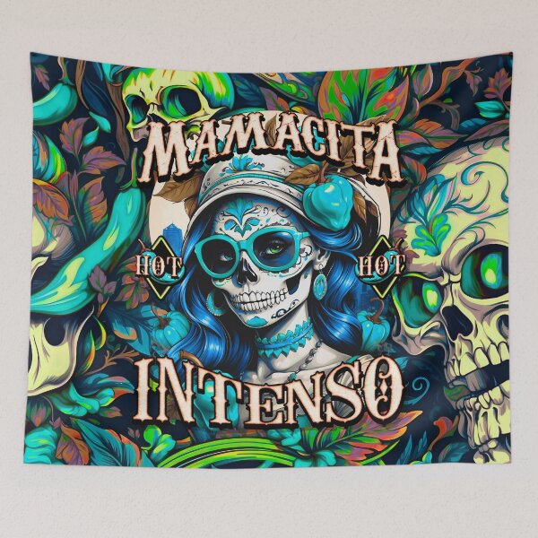 Item preview, Mamacita Intenso: Hot Mom Habanero Kisses and Fiery Embraces The Heat ! [Full - Cyan] designed and sold by SuriyaArts.