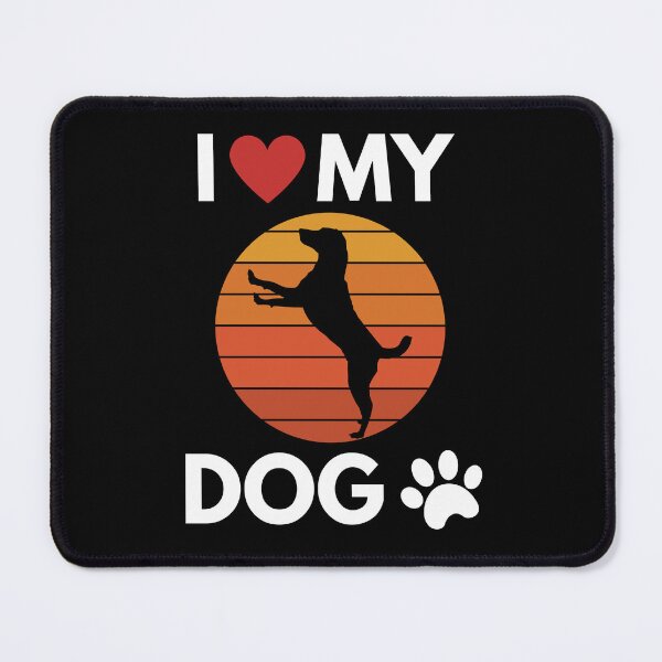 Item preview, I Love My Dog designed and sold by AImonk.